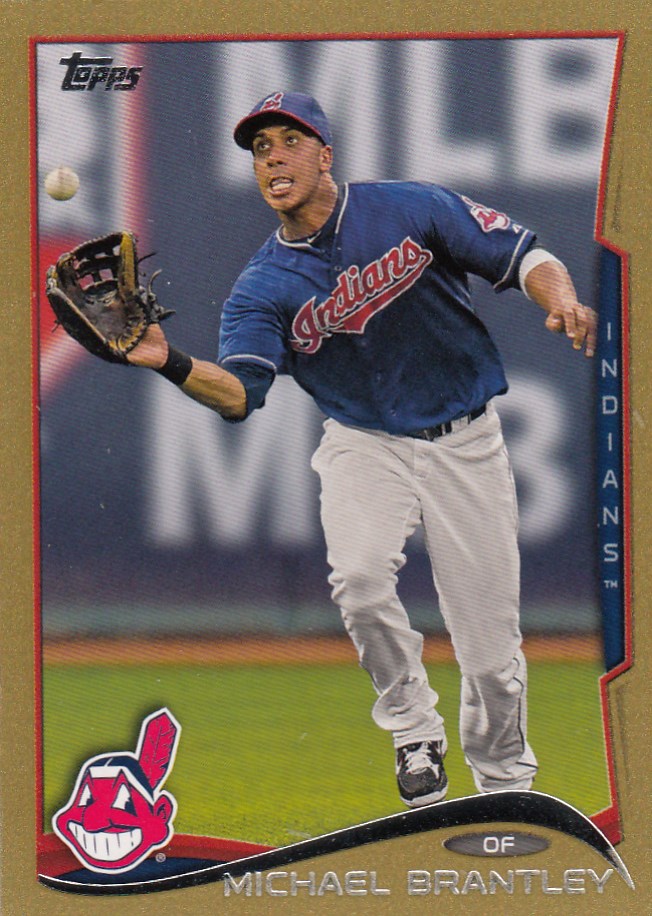 2014 Topps Mini GOLD PARALLEL Cleveland Indians #/63 Rookie/Stars You Pick - Picture 20 of 76