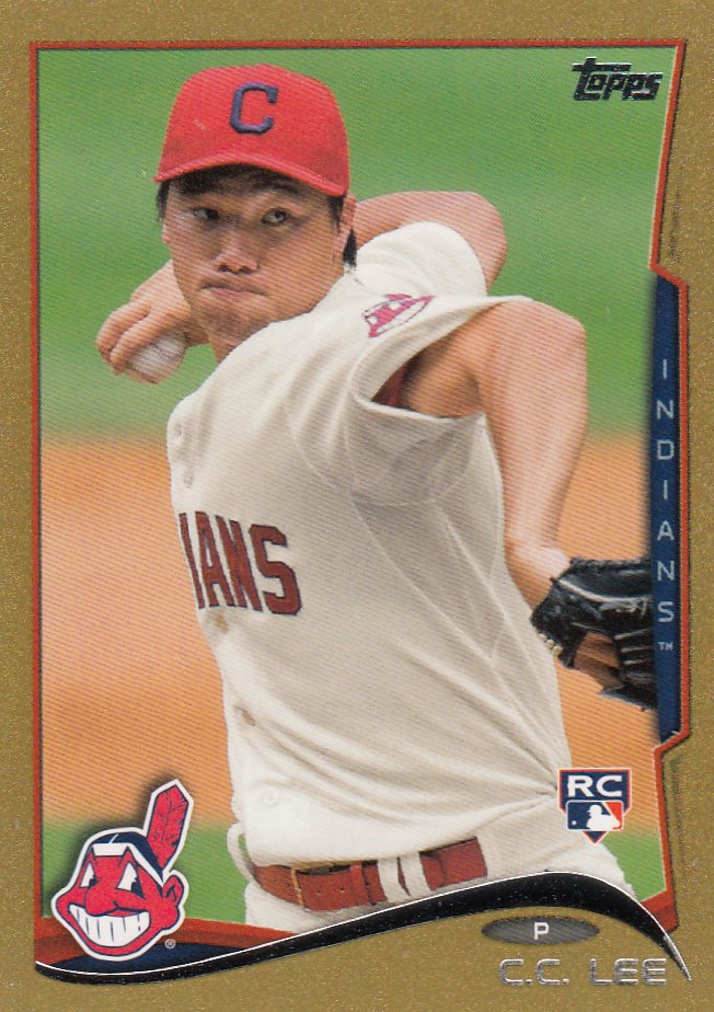 2014 Topps Mini GOLD PARALLEL Cleveland Indians #/63 Rookie/Stars You Pick - Picture 38 of 76
