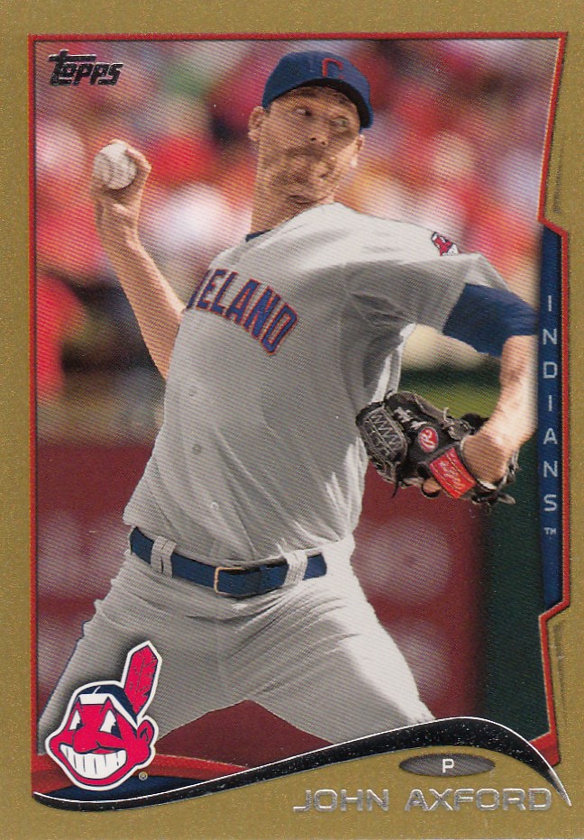 2014 Topps Mini GOLD PARALLEL Cleveland Indians #/63 Rookie/Stars You Pick - Picture 45 of 76