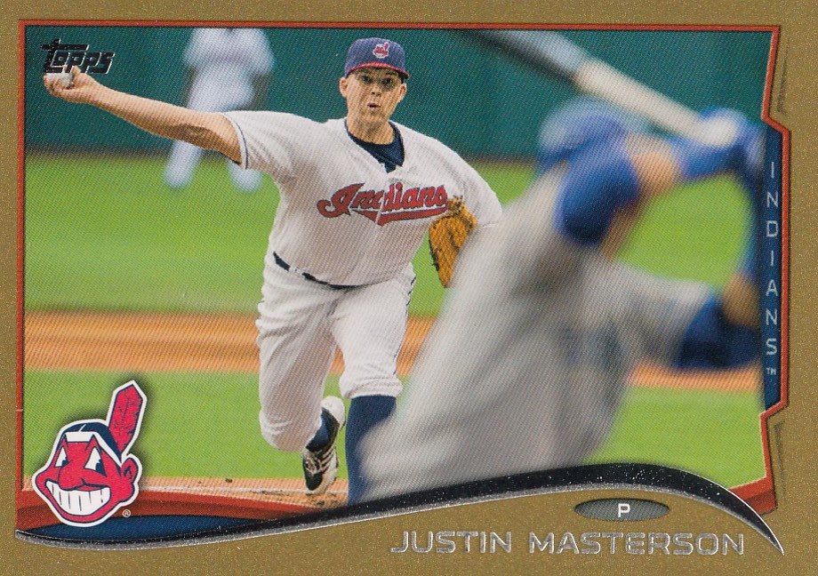 2014 Topps Mini GOLD PARALLEL Cleveland Indians #/63 Rookie/Stars You Pick - Picture 52 of 76