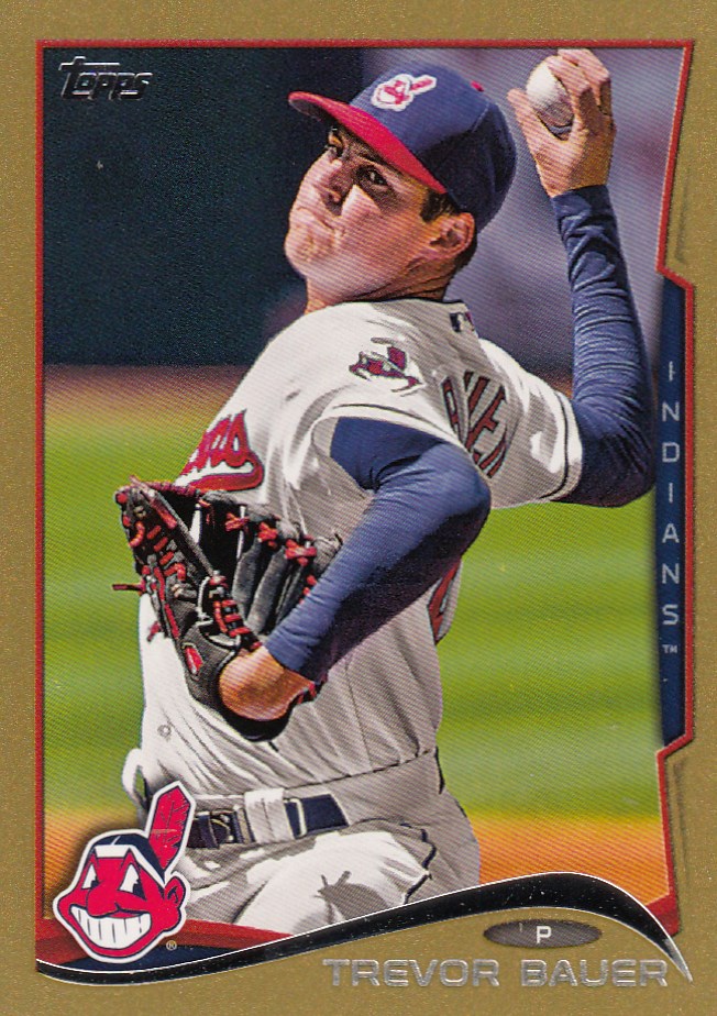 2014 Topps Mini GOLD PARALLEL Cleveland Indians #/63 Rookie/Stars You Pick - Picture 61 of 76